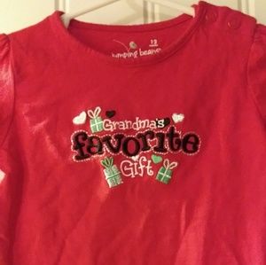 New Jumping Beans Grandma's favorite gift onesie